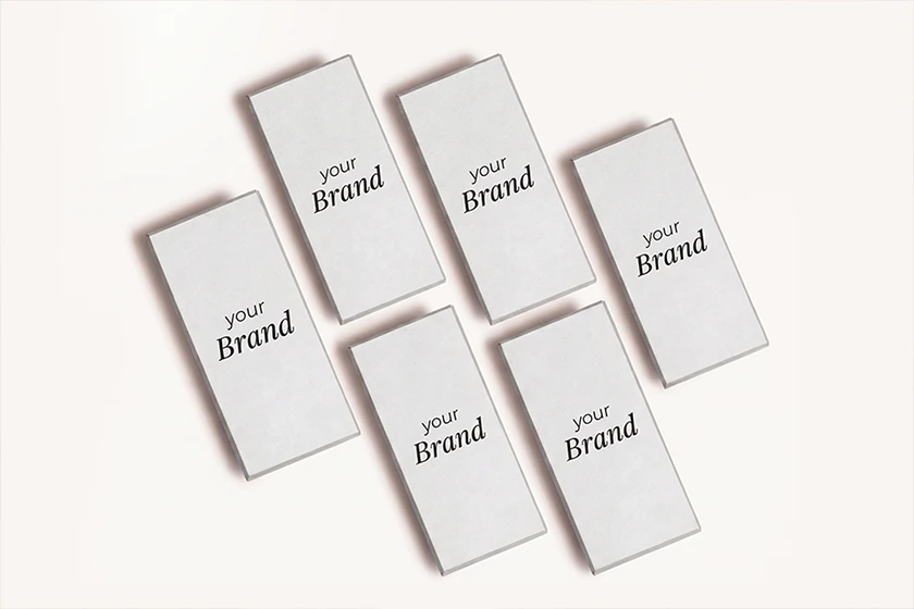 White labelled Sekoe chocolate packaging
