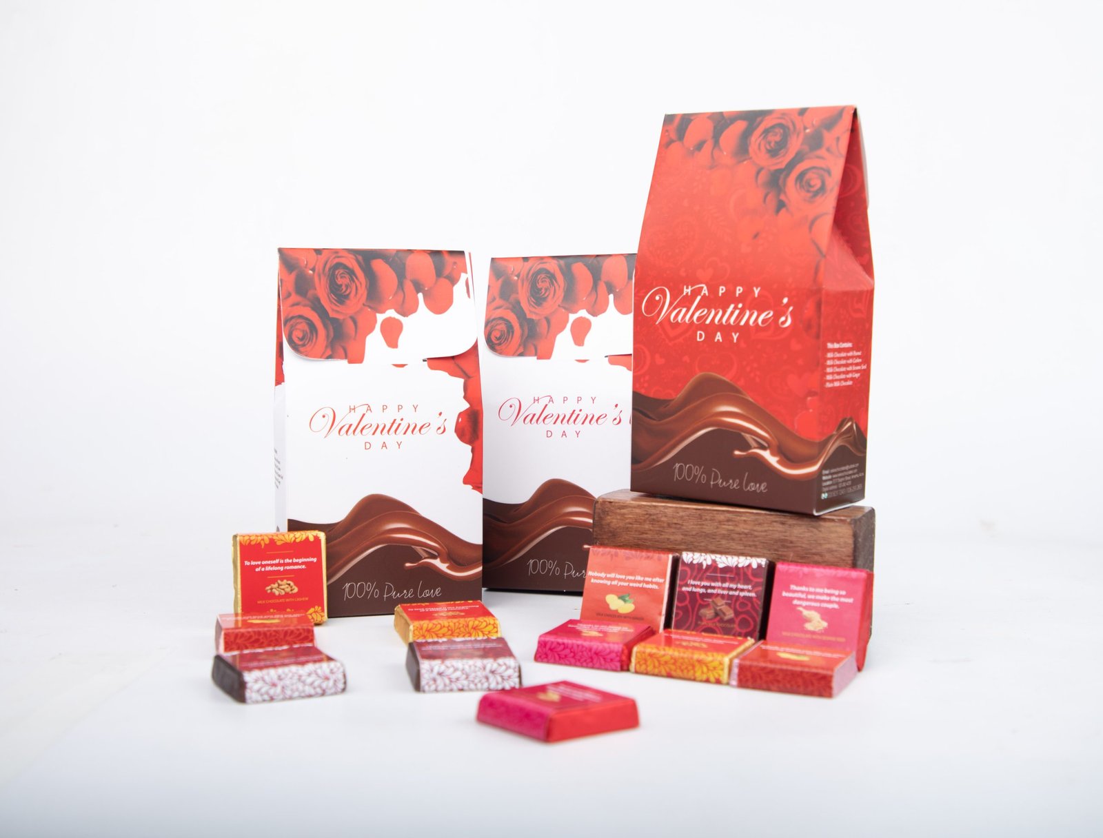 Valentine Pyramid Box | Sekoe Chocolates